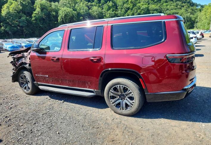 Salvage 2024 Jeep Wagoneer  in Burgundy