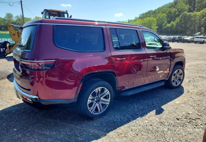 Salvage 2024 Jeep Wagoneer  in Burgundy