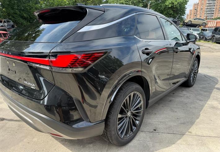 Salvage 2025 Lexus Rx350 H in Black