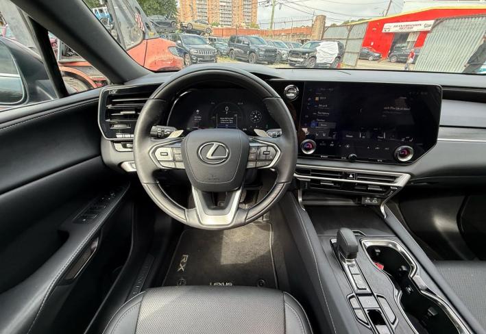 Salvage 2025 Lexus Rx350 H in Black