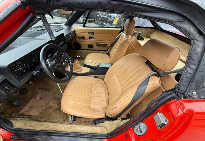 Salvage 1980 Triumph Tr7 Roadster in Red