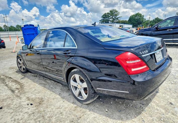 Salvage 2013 Mercedes Benz S 550 4matic in Black