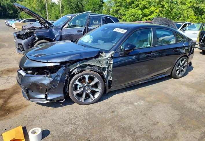 Salvage 2026 Honda Civic Sport Touring in Black