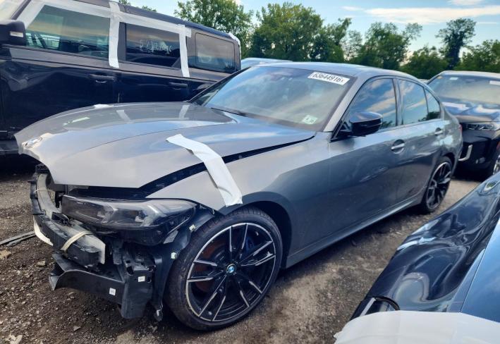 Salvage 2025 Bmw M340xi  in Gray