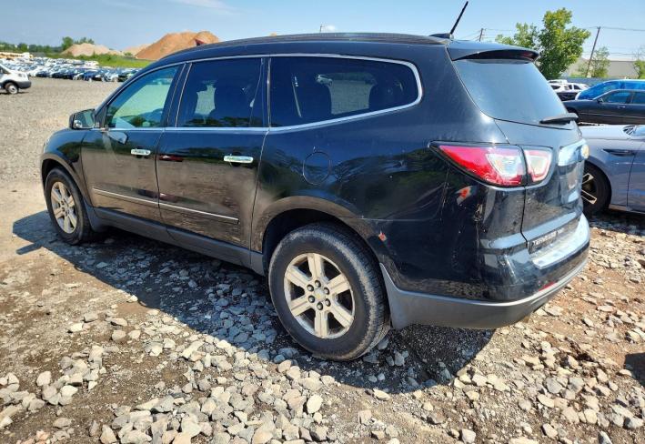 Salvage 2017 Chevrolet Traverse Premier in Черный