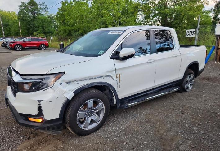 Salvage 2025 Honda Ridgeline  in White