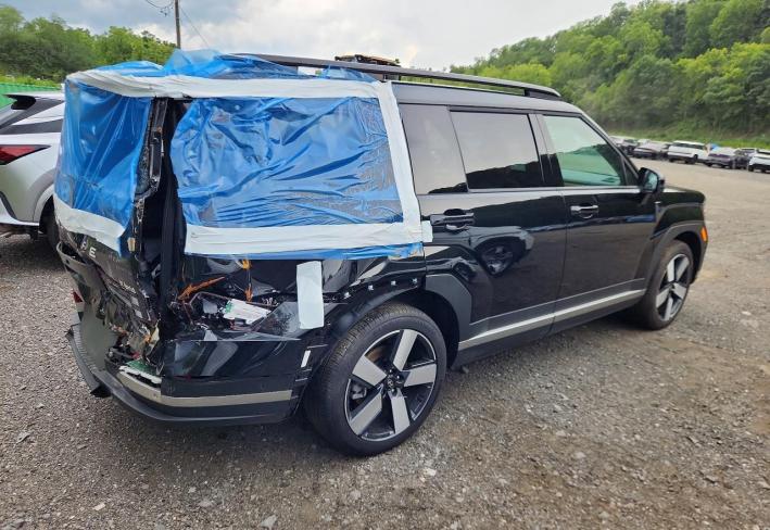 Salvage 2026 Hyundai Santa Fe Limited in Черный