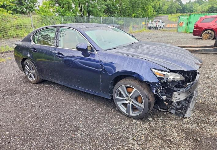 Salvage 2019 Lexus Gs 350  in Blue