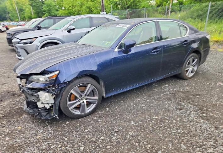 Salvage 2019 Lexus Gs 350  in Blue