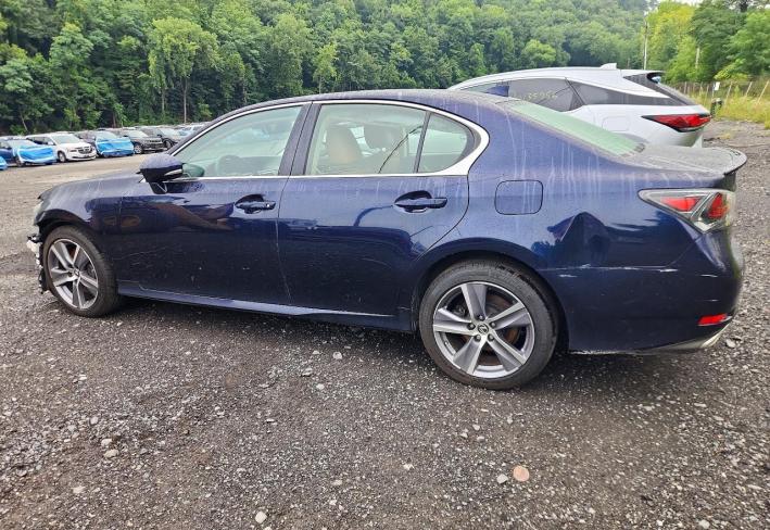 Salvage 2019 Lexus Gs 350  in Blue
