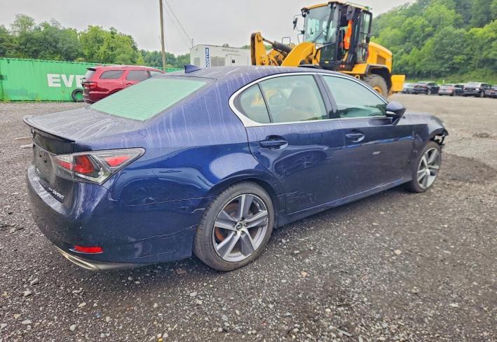 Salvage 2019 Lexus Gs 350  in Blue