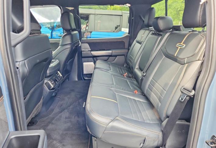 Salvage 2023 Ford F150 Platinum in Blue