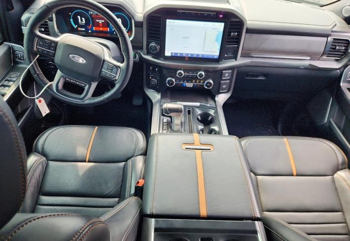 Salvage 2023 Ford F150 Platinum in Blue