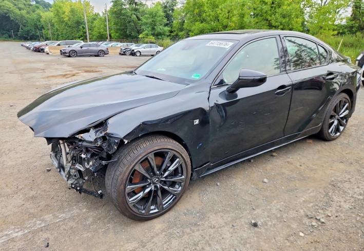 Salvage 2025 Lexus Is 350 F Sport in Black