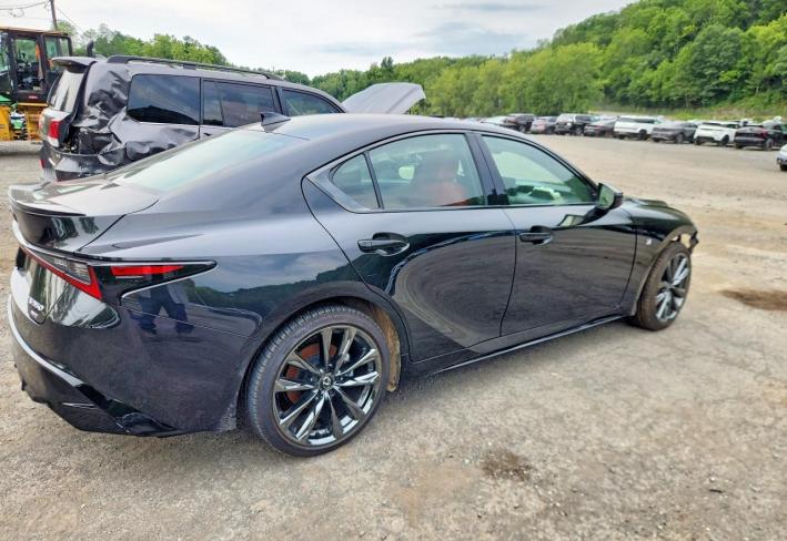 Salvage 2025 Lexus Is 350 F Sport in Black