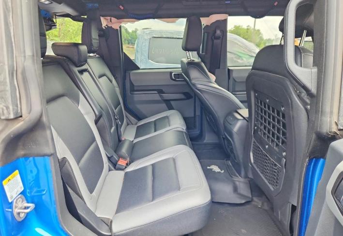 Salvage 2024 Ford Bronco  in Blue