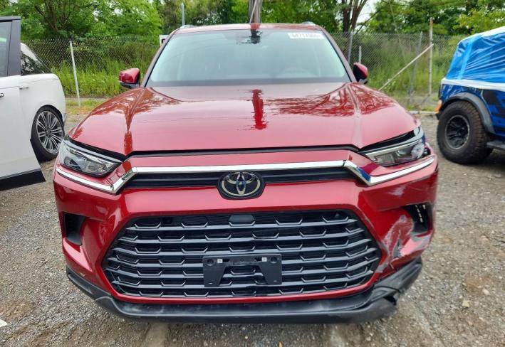 Salvage 2026 Toyota Grand Highlander Xle in Burgundy