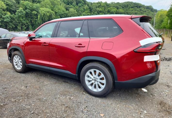 Salvage 2026 Toyota Grand Highlander Xle in Burgundy
