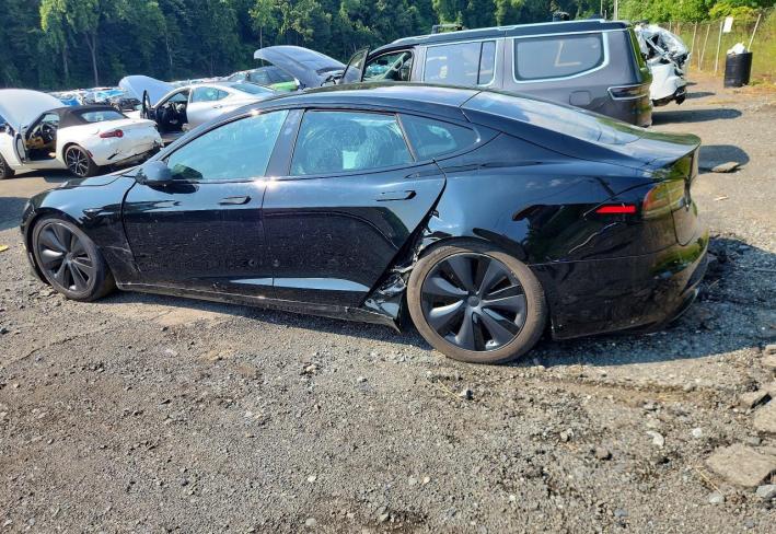 Salvage 2024 Tesla Model S  in Black
