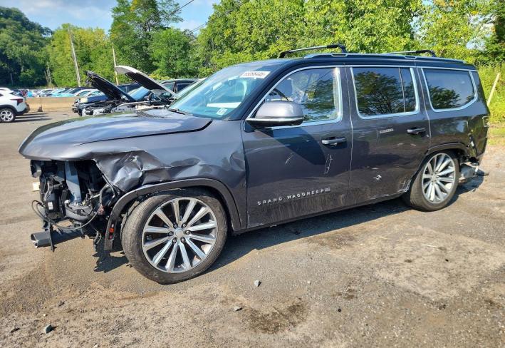 Salvage 2022 Jeep Grand Wagoneer Series Ii in Gray