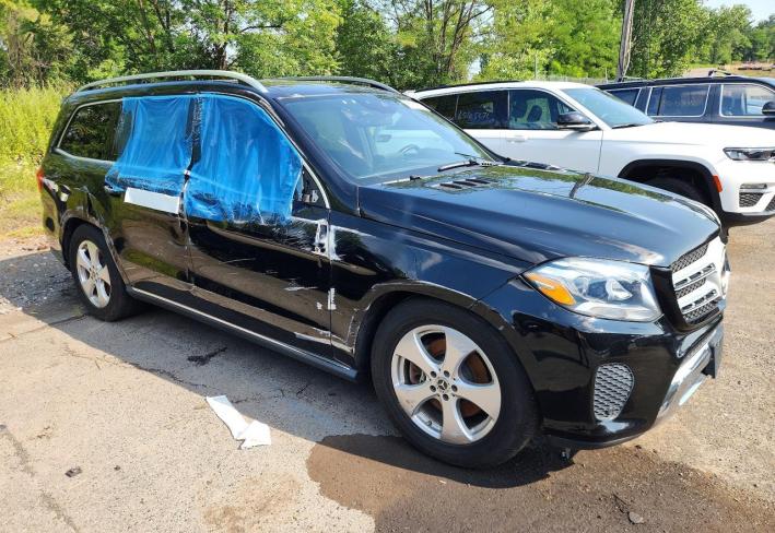 Salvage 2019 Mercedes Benz Gls 450 4matic in Black