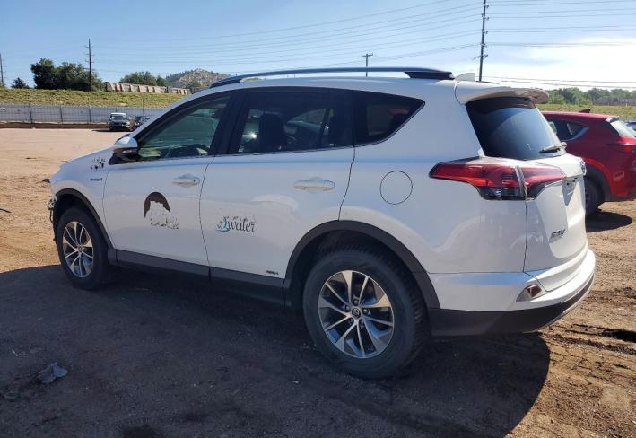 Salvage 2018 Toyota Rav4 Hybrid Le in Gray