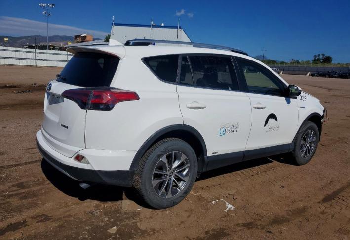 Salvage 2018 Toyota Rav4 Hybrid Le in Gray