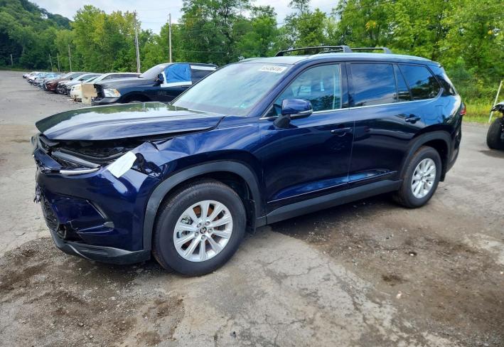 Salvage 2026 Toyota Grand Highlander Xle in Blue