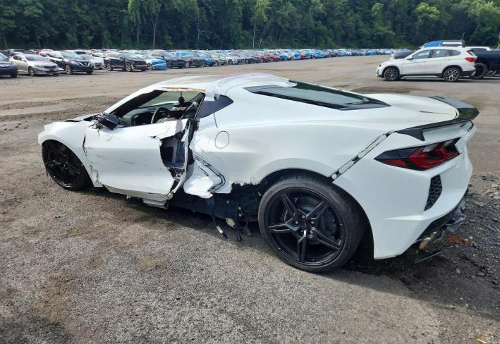 Salvage 2024 Chevrolet Corvette  in White