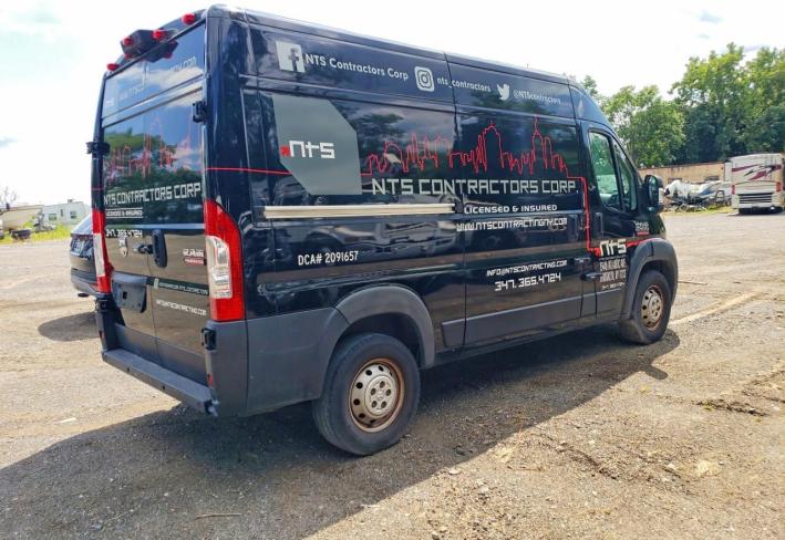 Salvage 2019 Ram Promaster  in Black
