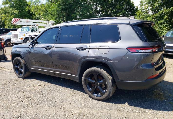 Salvage 2024 Jeep Grand Cherokee L Limited in Black