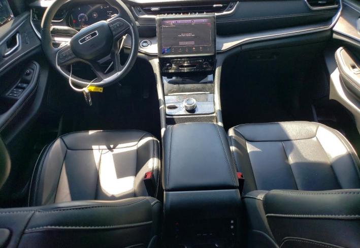 Salvage 2024 Jeep Grand Cherokee L Limited in Black