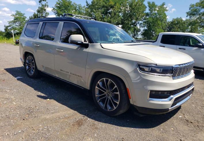 Salvage 2022 Jeep Grand Wagoneer Series Iii in White