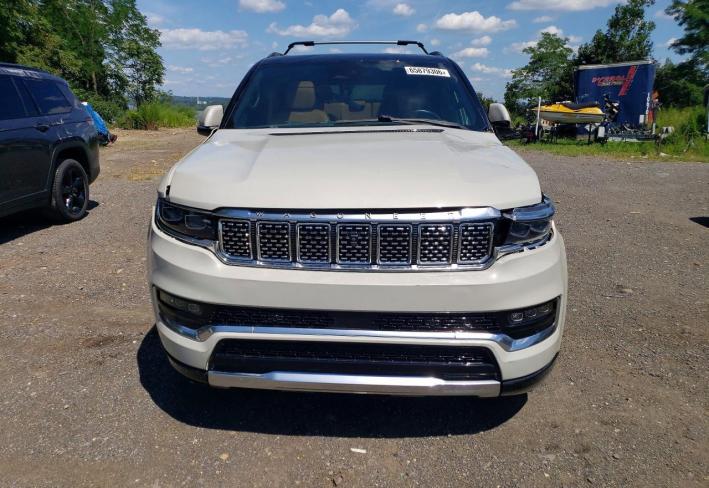 Salvage 2022 Jeep Grand Wagoneer Series Iii in White