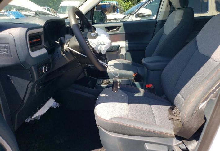 Salvage 2024 Ford Maverick Xlt in White