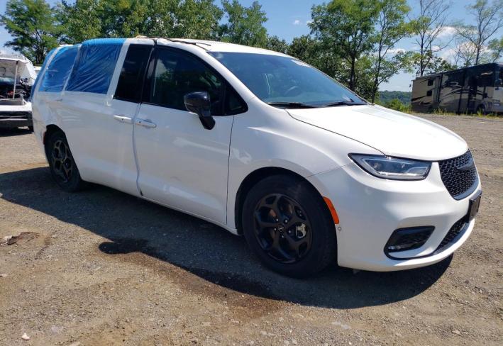 Salvage 2024 Chrysler Pacifica Hybrid Select in White