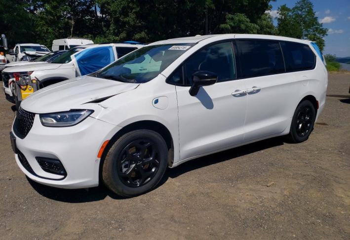 Salvage 2024 Chrysler Pacifica Hybrid Select in White