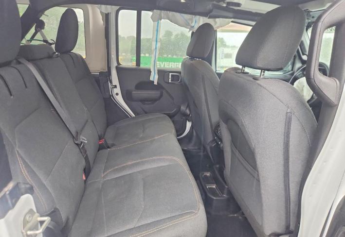 Salvage 2024 Jeep Wrangler 4xe in White