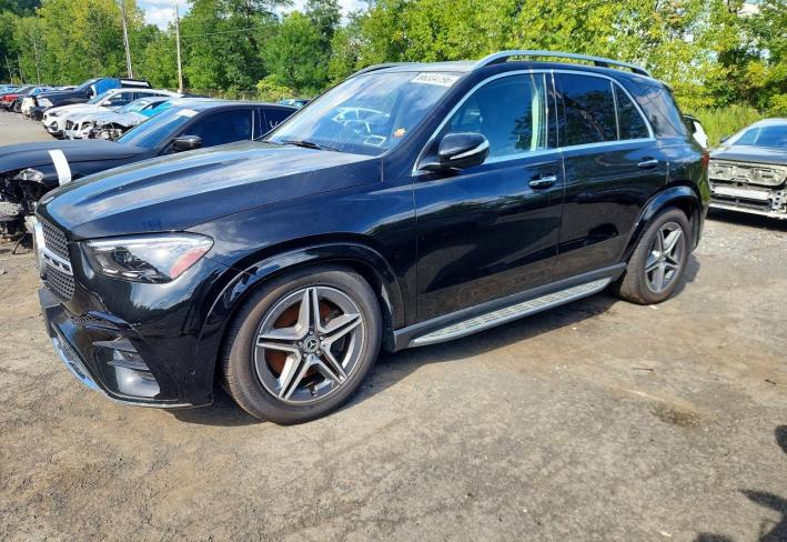 Salvage 2024 Mercedes Benz Gle 580 4matic in Black