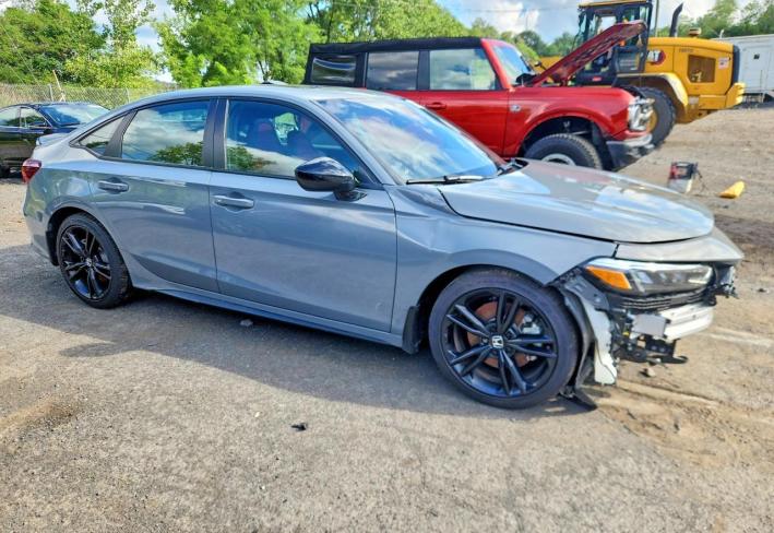 Salvage 2026 Honda Civic Si in Gray