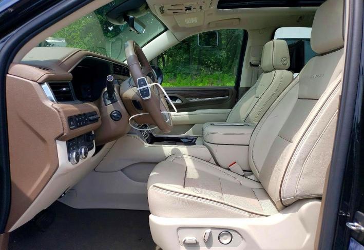 Salvage 2024 Gmc Yukon Xl Denali in Black