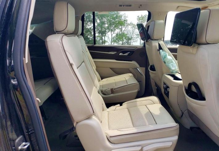 Salvage 2024 Gmc Yukon Xl Denali in Black