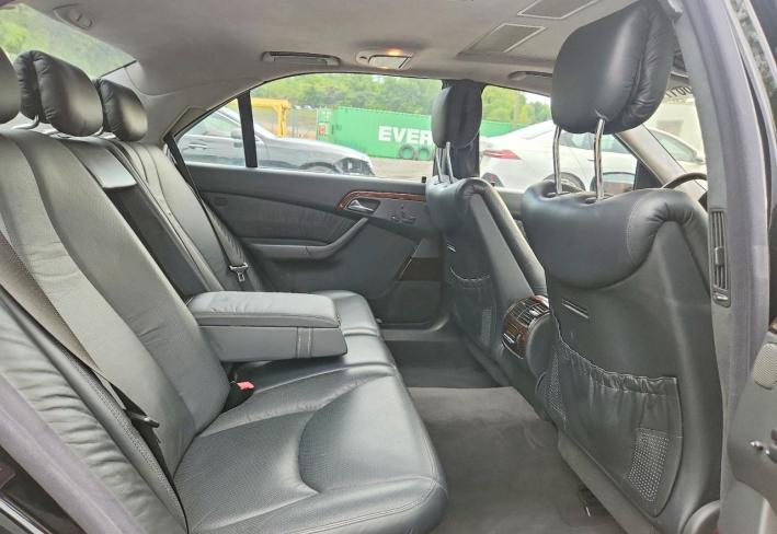 Salvage 2002 Mercedes-benz S600  in Black