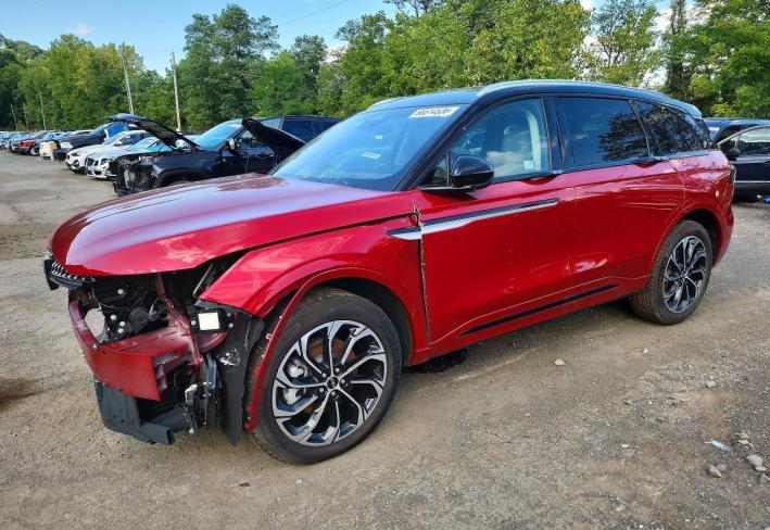 Salvage 2025 Lincoln Nautilus  in Burgundy