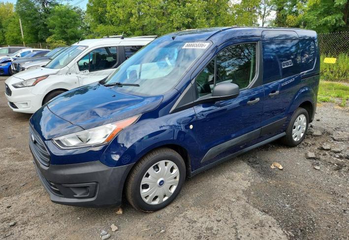 Salvage 2019 Ford Transit Connect  in Blue