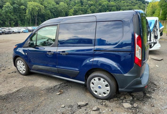 Salvage 2019 Ford Transit Connect  in Blue