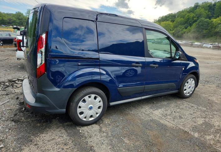 Salvage 2019 Ford Transit Connect  in Blue