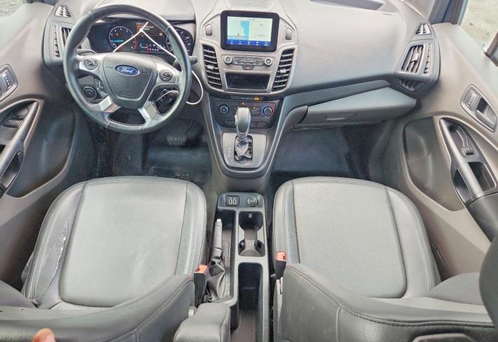Salvage 2019 Ford Transit Connect  in Blue