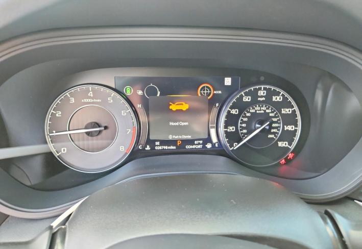 Salvage 2021 Acura Tlx Technology in Black