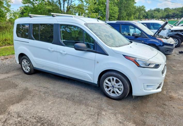 Salvage 2023 Ford Transit Connect  in White